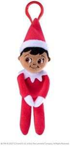The Elf on the Shelf - Plushee Pal Snuggler and Classic Clip-On Plush: Boy, Dark Tone