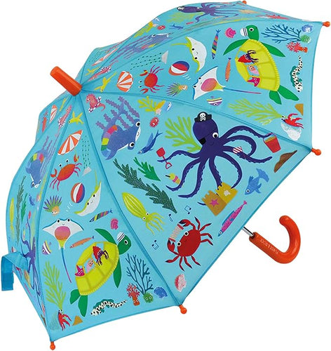 Floss & Rock Color Changing Umbrella - Ocean