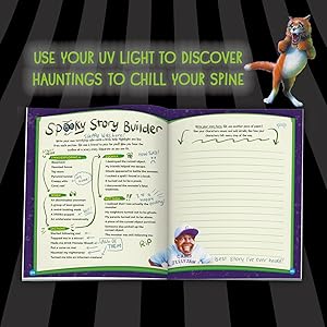 Klutz Press - Goosebumps Haunted Ink Activity Book