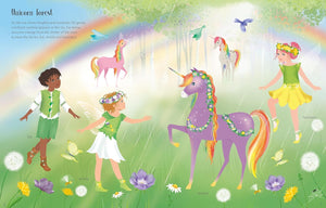 Usborne - Sticker Dolly Dressing Activity Book: RAINBOW UNICORNS