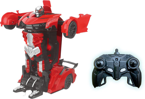 Turbo Twister 2 in 1 Red Morpher RC Car That transforms into a Robot