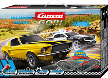 Load image into Gallery viewer, Carrera GO!!! Highway Chase Slot Car Racing Toy Track Set with Jump Ramp
