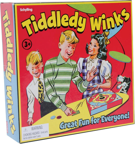 Schylling Tiddledy Winks - A Classic Game for The Whole Family!