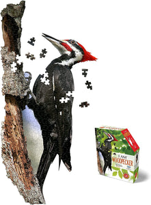 Madd Capp I AM WOODPECKER Animal-Shaped Jigsaw Puzzle, 300 Pieces