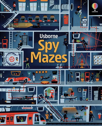 Usborne Spy Mazes Paperback