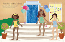 Load image into Gallery viewer, Usborne - Sticker Dolly Dressing Activity Book: SCHOOL DANCE