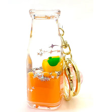 Load image into Gallery viewer, Fruit Bottle Floaty Keychain