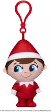 Load image into Gallery viewer, The Elf on The Shelf - Plushee Pals Mini Clip-on Set of 4: Light Boy &amp; Girl, Dark Boy &amp; Girl