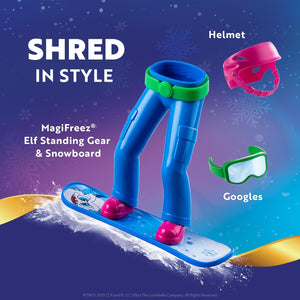The Elf on the Shelf - MagiFreez: Swish and Sleigh Snowboard Set (Scout Elf Not Included)