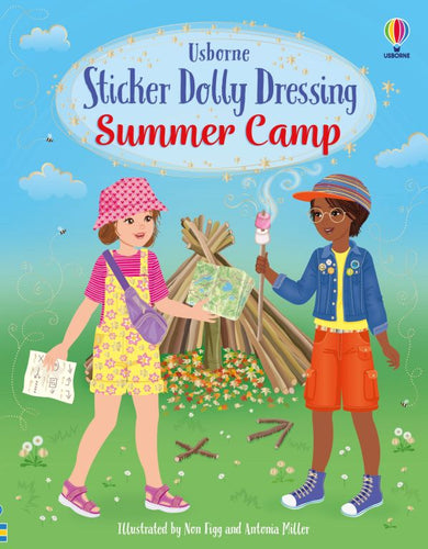 Usborne - Sticker Dolly Dressing Activity Book: Summer Camp