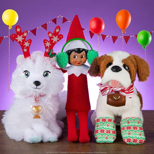 The Elf on the Shelf Elf Pets Accessories Christmas Set: Cheer Checkup Set, Christmas Sweater and Dress-Up Party Pack