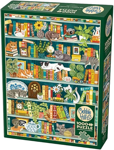 The Purrfect Bookshelf - 1000 Piece