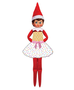 Elf On The Shelf Claus Couture Ice Cream Party Dress (Scout Elf Not Included)