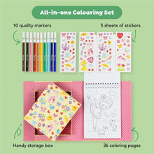 Load image into Gallery viewer, Schylling - Tiger Tribe: Ballet Coloring Set - Take Along Travel Art Kit