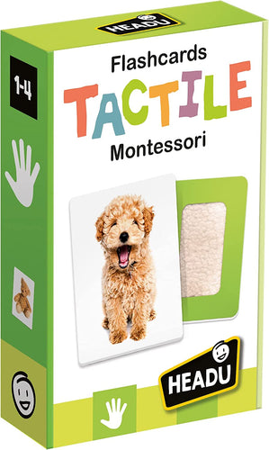 HEADU Flashcards Tactile Montessori