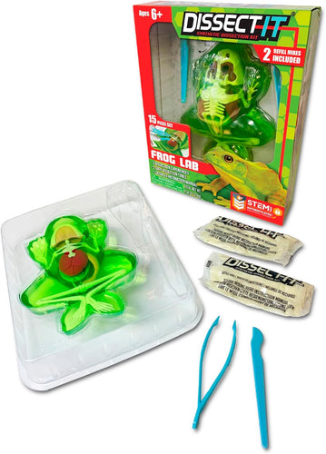 Top Secret Toys Dissect It: A Synthetic Frog Dissection Kit, Hands-On STEM Learning for Kids, Ages 6+