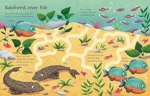 Usborne Wipe-Clean Activity Book: AQUARIUM ACTIVITIES