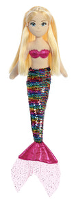 Aurora Sea Sparkles Mermaid - Isla 18" Sequin Plush Doll - COPY - 3062