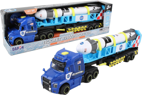 Daron Space Adventure Series: Rocket Transporter with Lights & Sounds