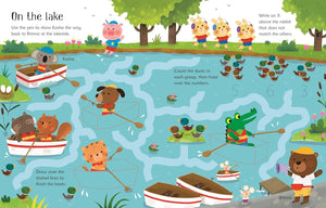 Usborne Wipe-Clean Activity Book: SUMMER ACTIVITIES