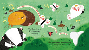 Usborne Little Peek Through Books - Are You There Little Bunny?