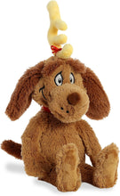 Load image into Gallery viewer, Aurora Plush - Bundle of 2: Grinch Santa &amp; Max with Antler, 18&quot;