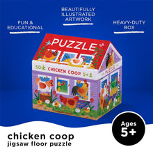 Load image into Gallery viewer, Crocodile Creek Chicken Coop Puzzle, 50-Pieces
