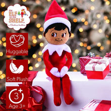 Load image into Gallery viewer, The Elf on the Shelf - Plushee Pal Snuggler and New Clip-On Plush: Boy, Dark Tone