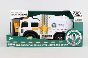 Daron New York City Sanitation Truck with Lights & Sound