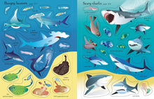 Load image into Gallery viewer, Usborne First Sticker Book - SHARKS and RAYS
