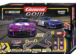 Carrera GO Electric Powered Slot Car Racing - NASCAR Talladega Competition