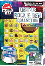 Load image into Gallery viewer, Klutz Maker Lab - Light Up Rock &amp; Gem Collection