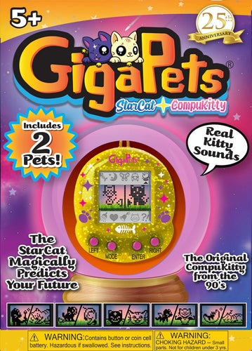 GigaPets Interactive Digital Pet - StarCat/Compukitty Collector's Edition