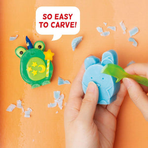 Klutz Book & Activity Kit - Easy-to-Carve Wax Animals