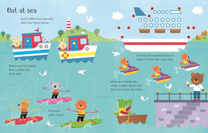 Usborne Wipe-Clean Activity Book: THINGS THAT GO
