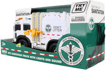 Load image into Gallery viewer, Daron New York City Sanitation Truck with Lights &amp; Sound