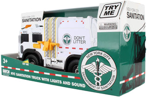 Daron New York City Sanitation Truck with Lights & Sound