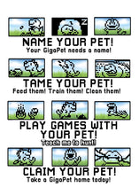 Load image into Gallery viewer, GigaPets Interactive Digital Pet - T-Rex Dinosaur Collector&#39;s Edition