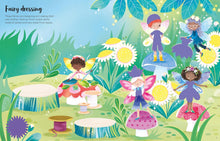 Load image into Gallery viewer, Usborne First Sticker Book - SPARKLY FAIRIES