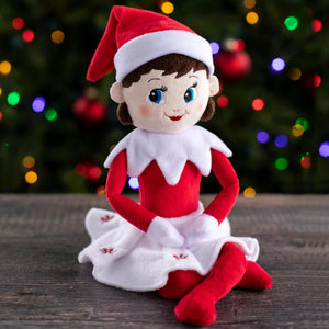 The Elf on the Shelf - Plushee Pals: New Girl, Light- 17"