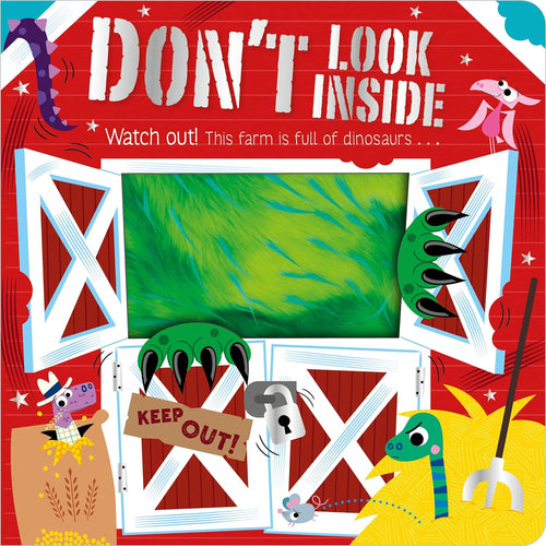 Don't Look Inside (this farm is full of dinosaurs) Board book – Lift the flap