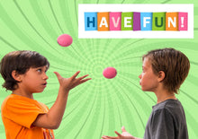 Load image into Gallery viewer, JA-RU Hi-Bounce Pinky Ball Rubber-Handball, Set of 3
