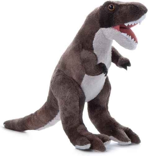 The Petting Zoo Tyrannosaurus Rex Plush, Brown