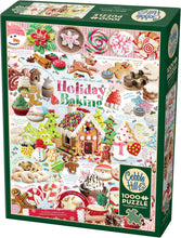 Load image into Gallery viewer, Cobble Hill 1000 Piece Puzzle - Holiday Baking (Poster Included)
