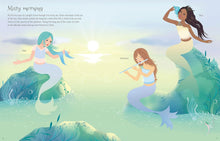 Load image into Gallery viewer, Usborne - Sticker Dolly Dressing Activity Book: MERMAIDS