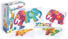 Load image into Gallery viewer, SentoSphere - Aquarellum Magic Canvas Mini: Elephants