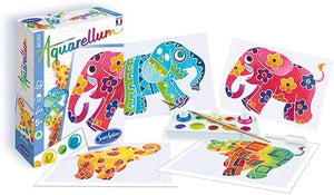 SentoSphere - Aquarellum Magic Canvas Mini: Elephants