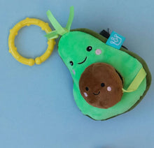 Load image into Gallery viewer, The Manhattan Toy Company - Mini-Apple Farm Avocado Rattle Take Along Toy