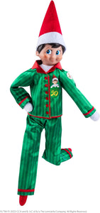 The Elf on the Shelf: 20th Anniversary Limited Edition Box Set - Posable Boy Scout Elf, Storybook, Pajamas & Ornament