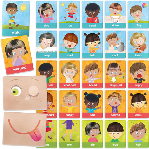 HEADU Flashcards Emotions and Actions Montessori